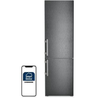 Lodówka LIEBHERR CBNbsa 575i No Frost 201.5 cm Czarny stalowy BioFresh DuoCooling