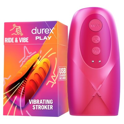 Wibrujący masturbator DUREX Play Ride & Vibe