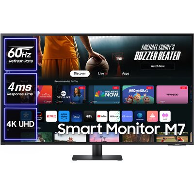 Monitor SAMSUNG Smart M7 LS43DM702UUXDU 42.5" 3840x2160px 4 ms [GTG]