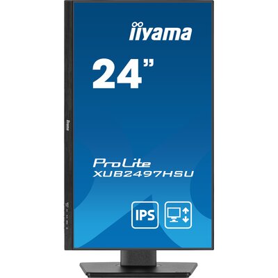 Фото - Монітор Iiyama Monitor  ProLite XUB2497HSU-B1 23.8" 1920x1080px IPS 100Hz 1 ms  [MPRT]