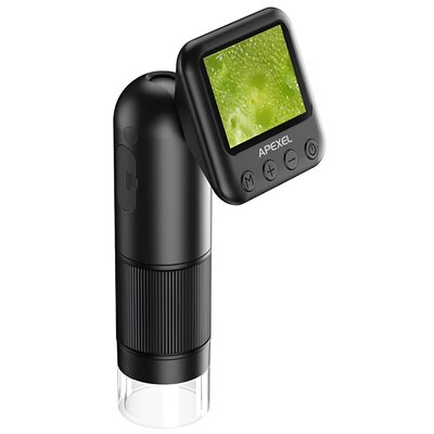 Mikroskop cyfrowy LCD APEXEL APL-MS008 Czarny
