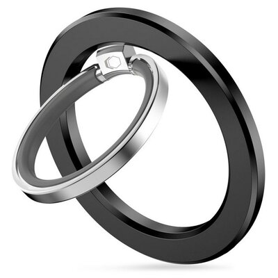 Uchwyt i podstawka TECH-PROTECT MMR300 Magsafe Phone Ring Czarny