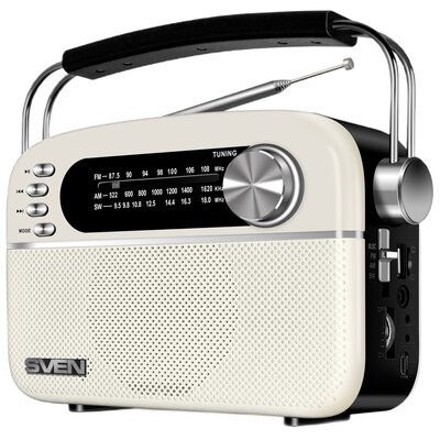 Radio SVEN SRP-505 Analogowe Przenośne Biały