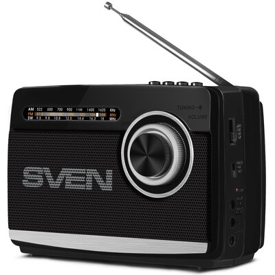 Radio SVEN SRP-535 Analogowe Przenośne Czarny