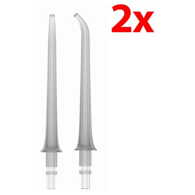 Oryginalna końcówka do irygatora FEELO Pro Standard Szary (2 szt.) (Obracają się o 360 stopni)