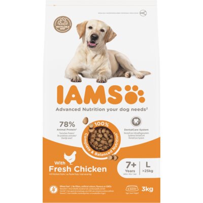 Karma dla psa IAMS For Vitality Senior Large Breed Chicken 3 kg