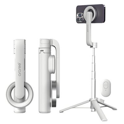 Uchwyt selfie ARAREE Magfie Pod AR60-01727B MagSafe Biały