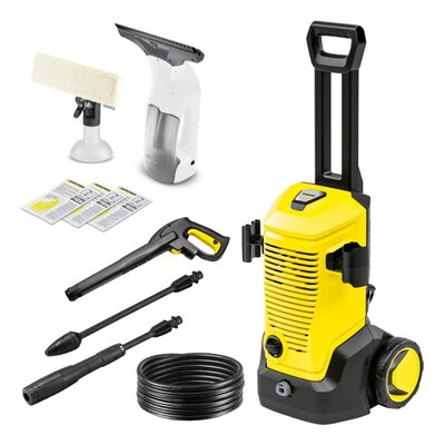 Myjka ciśnieniowa KARCHER K 5 1.679-600.0 + Myjka do okien KARCHER WV 1 Plus D60 EU 1.633-621.0
