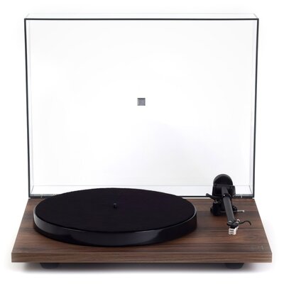Gramofon REGA Planar 1 Plus Orzech, Napęd paskowy, Wkładka Rega, Pokrywa w zestawie, Prędkość odtw. 33 1/3,45 obr./min