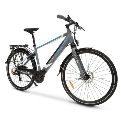 Rower elektryczny ARGENTO Alpha M20 28 cali męski Szary