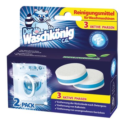 Tabletki czyszczące DER WASCHKONIG C.G. (2 sztuki)