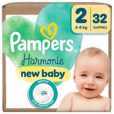 Pieluchy PAMPERS Harmonie Baby 2 (32 szt.)