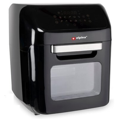 Air Fryer Frytkownica beztłuszczowa ALPINA 871125219568 12l z okienkiem do obserwacji postępów gotowania