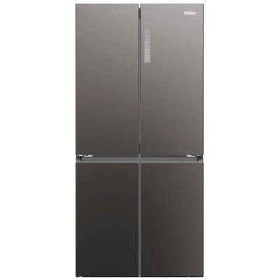 Lodówka HAIER HCR3818ENMD Side by Side No Frost 181.5cm Ciemny Inox
