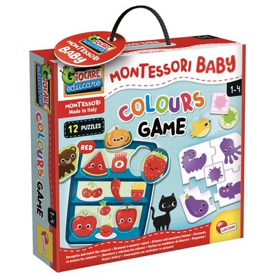 Puzzle LISCIANI Montessori Baby Gra z kolorami 304-105991 (54 elementy)