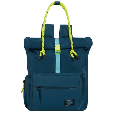 Plecak AMERICAN TOURISTER Urban Groove UG16 Athleisure City Roll Top Deep Ocean Niebieski