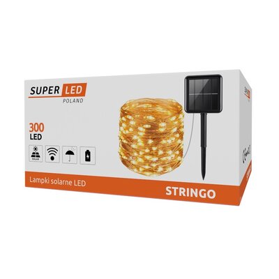 Girlanda solarna SUPERLED Stringo 300 5164 + Pilot