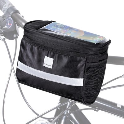 Torba rowerowa na kierownicę WOZINSKY WBB12BK