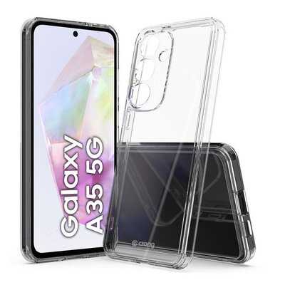 Etui CRONG Crystal Shield Cover do Samsung Galaxy A35 5G Przezroczysty