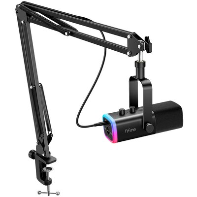 Mikrofon FIFINE AM8T Kardioidalny Czarny