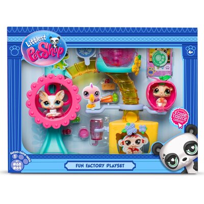 Zestaw figurek LITTLEST PET SHOP Fabryka zabawy LPS00519