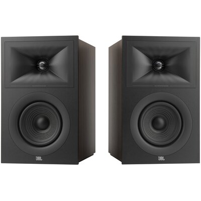 Podstawkowe kolumny głośnikowe JBL STAGE 2 250B Czarne (2 szt.), Obudowa MDF, Bas Reflex, Tweeter z anodyzowanego aluminium