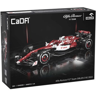 Klocki konstrukcyjne CADA Alfa Romeo Formuła 1 Team Orlen C64005W