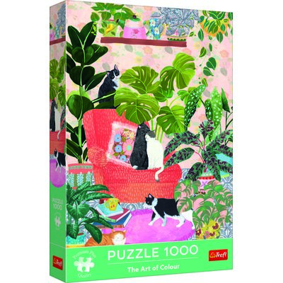 Puzzle TREFL The Art Of Colour Nie ma to jak w domu 10892 (1000 elementów)