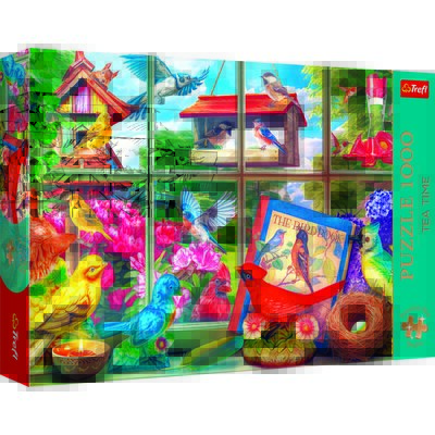Puzzle TREFL Premium Plus Quality Tea Time Świat ptaków 10850 (1000 elementów)