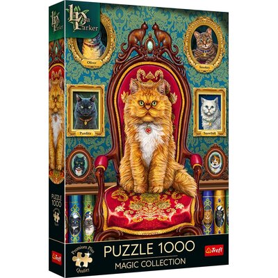 Puzzle TREFL Premium Plus Quality Magic Collection Kotomania (1000 elementów)