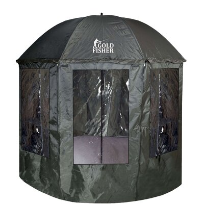 Parasol wędkarski GOLD FISHER Jukon Ciemnozielony