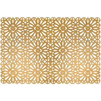 Mata stołowa PVC AMBITION 45 x 30 cm Glamour Złoty (1 szt.)
