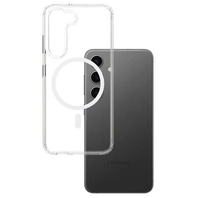 Etui 3MK MagCase do Samsung Galaxy S24 Przezroczysty