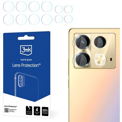 Szkło hybrydowe na obiektyw 3MK Lens Protection do Infinix Note 40