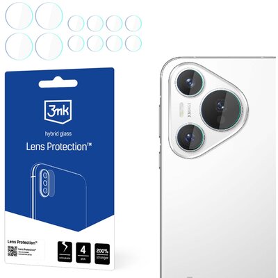 Szkło hybrydowe na obiektyw 3MK Lens Protection do Huawei Pura 70 Pro/70 Pro+