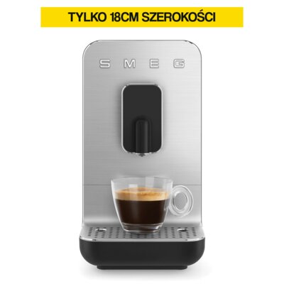 Ekspres SMEG BCC11BLMEU 18 cm szerokości