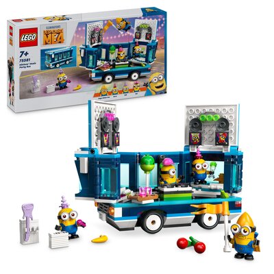 LEGO 75581 Despicable Me 4 Imprezowy autobus minionków