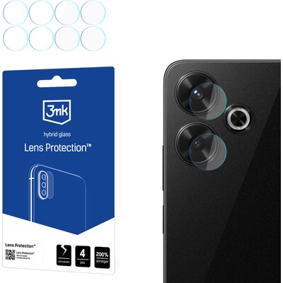 Szkło hybrydowe na obiektyw 3MK Lens Protection do Xiaomi Redmi 13 4G