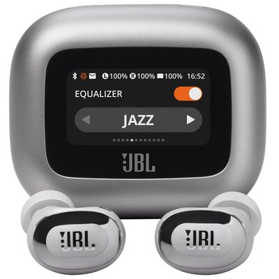 Słuchawki dokanałowe JBL Live Buds 3 ANC Srebrny