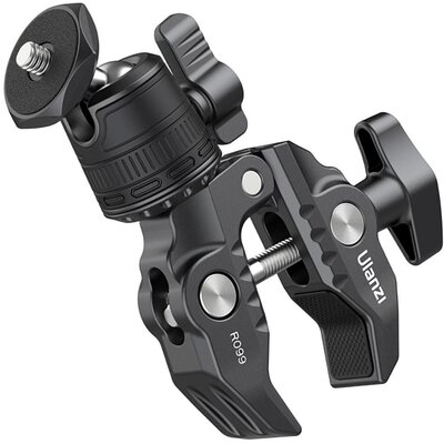 Uchwyt szczękowy ULANZI R099 Clamp z głowicą kulową