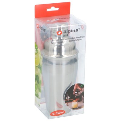 Shaker ALPINA 1060644 Srebrny (550 ml)