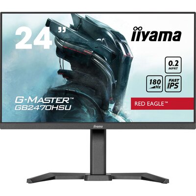 Monitor IIYAMA G-Master GB2470HSU-B6 23.8" 1920x1080px IPS 180Hz 0.2 ms [MPRT]