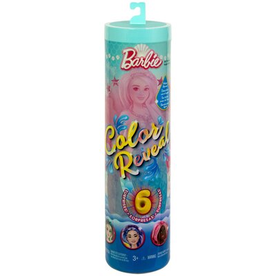 Lalka Barbie Color Reveal Morskie syrenki HRK12 (1 lalka)