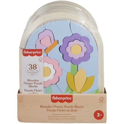 Układanka FISHER PRICE Kwiaty dla dzieci HXT97 (37 elementów)