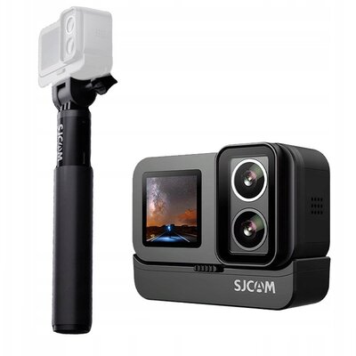 Kamera sportowa SJCAM SJ20 + Akumulatorowy uchwyt do kamery Filmy 4K DUAL LENS PL