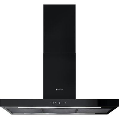 Okap GLOBALO Lonatio Isola 90.2 Czarny 610m3/h 60dB klasa B