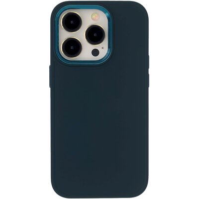 Etui TECTO SHIELD Satin Elegant do Apple iPhone 14 Pro Ciemnoniebieski