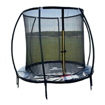 Trampolina ENERO z siatką wewnętrzną FI305 cm Czarny