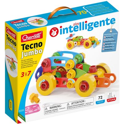 Klocki konstrukcyjne QUERCETTI Play intelligente Tecno Jumbo 6155