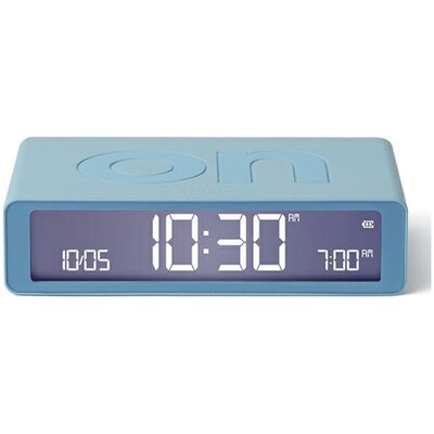 Budzik LEXON Flip Classic Jasnoniebieski